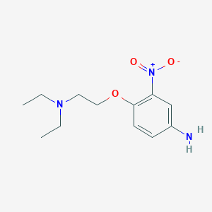 4-(2-Diethylamino-ethoxy)-3-nitro-phenylamine