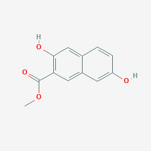 molecular formula C12H10O4 B8426888 Methyl 3,7-dihydroxy-naphthalene-2-carboxylate 