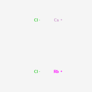 molecular formula Cl2CsRb B084269 氯化铯铷 CAS No. 12125-00-7