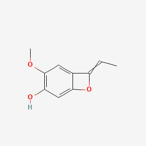 molecular formula C10H10O3 B8426907 4-Epoxy isoeugenol 