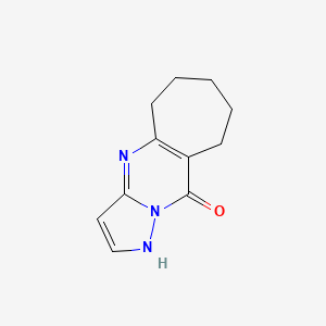 6,7,8,9-tetrahydro-5H-1,4,10a-triaza-cyclohepta[f]inden-10-ol