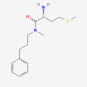N-methyl-N-(3-phenylpropyl)-D-methioninamide