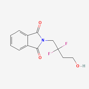 N-(2,2-difluoro-4-hydroxybutyl)phthalimide