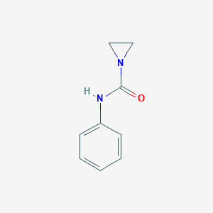 molecular formula C9H10N2O B084276 1-Aziridinecarboxanilide CAS No. 13279-22-6