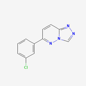 6-(m-Chlorophenyl)-1,2,4-triazolo[4,3-b]pyridazine