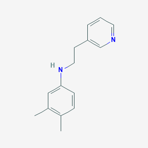 (3,4-Dimethyl-phenyl)-(2-pyridin-3-yl-ethyl)-amine