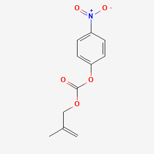 molecular formula C11H11NO5 B8427852 2-methylprop-2-enyl (4-nitrophenyl) carbonate 