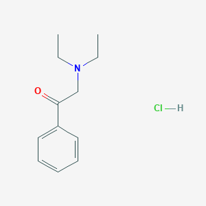 N,N-diethylphenacylamine hydrochloride