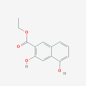 Ethyl 3,5-dihydroxynaphthalene-2-carboxylate