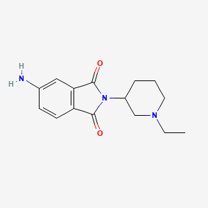 3-(4-Aminophthalimido)-1-ethylpiperidine