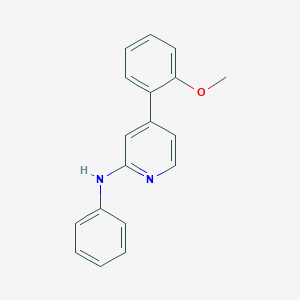 4-(2-methoxyphenyl)-N-phenylpyridin-2-amine