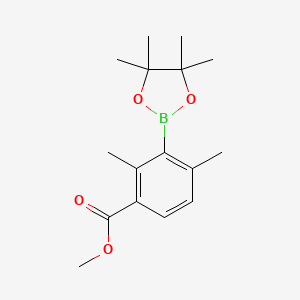 Methyl 2,4-dimethyl-3-(4,4,5,5-tetramethyl-1,3,2-dioxaborolan-2-yl)benzoate
