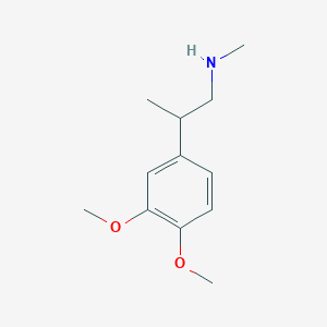 2-(3,4-dimethoxyphenyl)-N-methylpropanamine