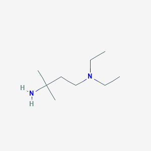 molecular formula C9H22N2 B8428552 n1,n1-Diethyl-3-methylbutane-1,3-diamine 