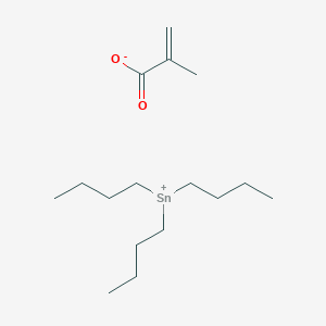 molecular formula C16H32O2Sn B8428731 Tributyl tin methacrylate 