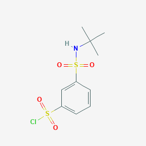 3-Tert-butylsulfamoyl-benzenesulfonyl chloride