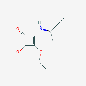 (R)-3-ethoxy-4-(1,2,2-trimethyl-propylamino)-cyclobut-3-ene-1,2-dione