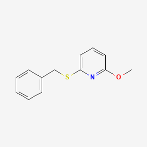 2-(Benzylthio)-6-methoxypyridine
