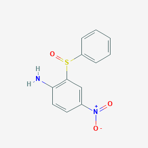 Phenyl-(2-amino-5-nitrophenyl) sulfoxide