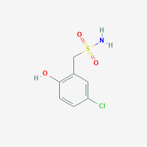 molecular formula C7H8ClNO3S B8429080 (5-Chloro-2-hydroxyphenyl)methanesulfonamide 