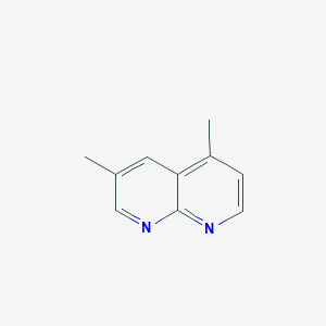 molecular formula C10H10N2 B084291 3,5-Dimethyl-1,8-naphthyridine CAS No. 14757-46-1