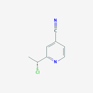 2-((R)-1-chloro-ethyl)-isonicotinonitrile