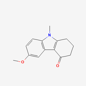 1,2,3,9-Tetrahydro-6-methoxy-9-methyl-4H-carbazol-4-one