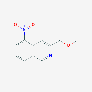 3-Methoxymethyl-5-nitroisoquinoline