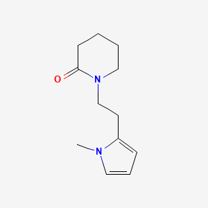 1-[2-(1-Methyl-lH-pyrrol-2-yl)ethyl]-2-piperidone