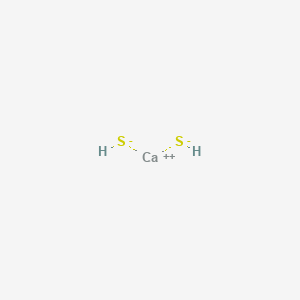 molecular formula Ca(HS)2<br>CaH2S2 B084295 Calcium di(hydrogensulphide) CAS No. 12133-28-7