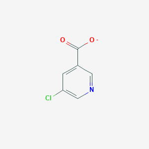 molecular formula C6H3ClNO2- B8429512 5-Chloronicotinate 