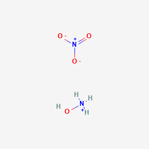molecular formula H4N2O4 B084296 Hydroxylammonium nitrate CAS No. 13465-08-2