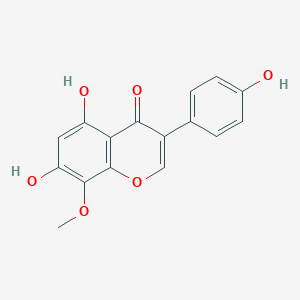 molecular formula C16H12O6 B084297 psi-Tectorigenin CAS No. 13111-57-4