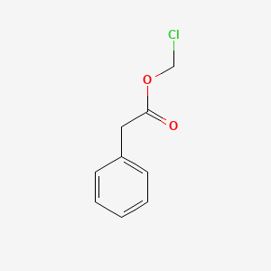 molecular formula C9H9ClO2 B8429852 Chloromethyl phenylacetate 