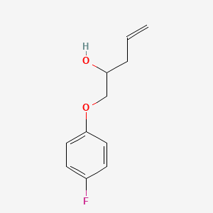 5-(4-Fluorophenoxy)-1-penten-4-ol