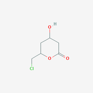 (+)-6-Chloromethyl-4-hydroxytetrahydropyran-2-one