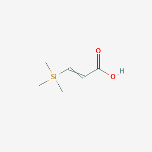 3-(Trimethylsilyl)prop-2-enoic acid