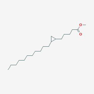 molecular formula C20H38O2 B084301 Methyl 5-(2-undecylcyclopropyl)pentanoate CAS No. 10406-55-0