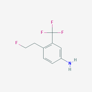 4-(2-Fluoroethyl)-3-(trifluoromethyl)aniline