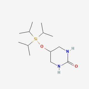 5-Triisopropylsilanyloxy-tetrahydro-pyrimidin-2-one