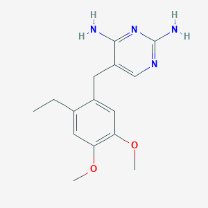 2,4-Diamino-5-(2'-ethyl-4',5'-dimethoxybenzyl)pyrimidine