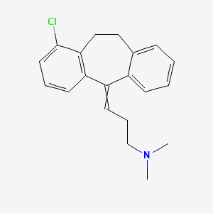 molecular formula C20H22ClN B8430511 1-Chloro-amitriptyline 