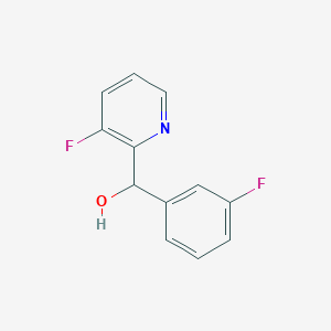 (3-Fluorophenyl)-(3-fluoropyridin-2-yl)-methanol