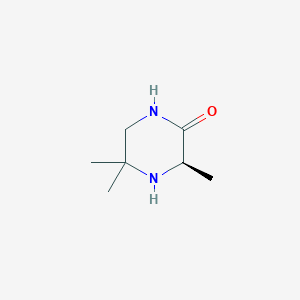 3(R),5,5-Trimethylpiperazin-2-one