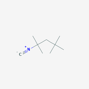molecular formula C9H17N B084306 1,1,3,3-Tetramethylbutyl isocyanide CAS No. 14542-93-9