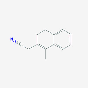 3,4-Dihydro-1-methyl-2-naphthaleneacetonitrile