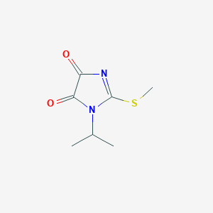 1-Isopropyl-2-methylsulfanyl-1H-imidazole-4,5-dione