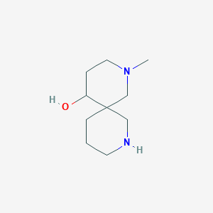 2-Methyl-2,8-diaza-spiro[5.5]undecan-5-ol