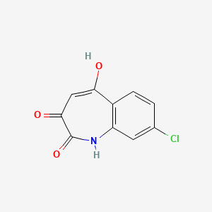 8-Chloro-3-hydroxy-1H-benzo[b]azepine-2,5-dione