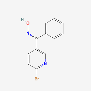 (6-Bromopyridin-3-yl)(phenyl)methanone oxime